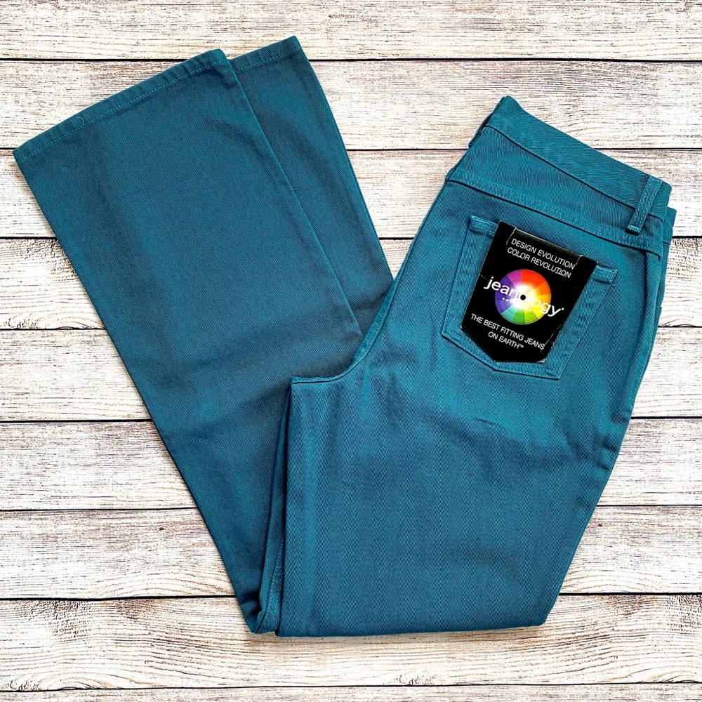 Newport News Jeanology Bootcut Jeans, Size 12 NWT